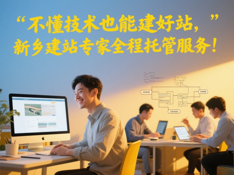 不懂技術(shù)也能建好站，新鄉(xiāng)建站專家全程托管服務(wù)！